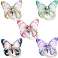 2/5pcs Beautiful Butterfly Phone Holder Suitable Mobile Phone Ring Holder Phone Accessories Stand