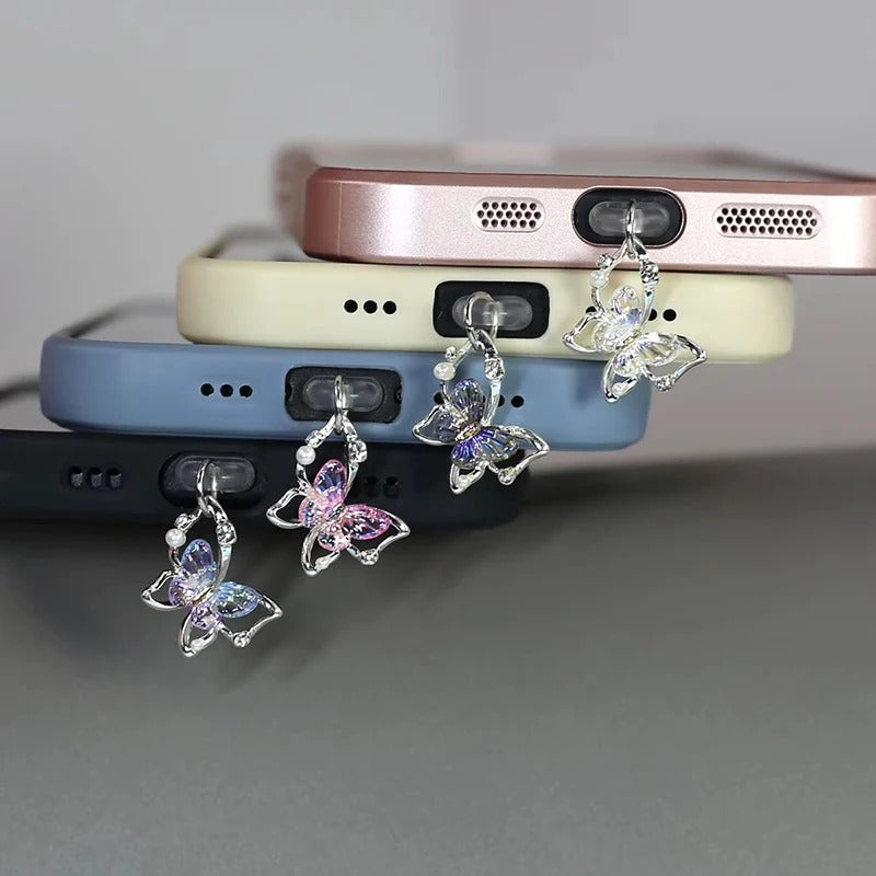 Beautiful Butterfly Phone Duster Plug